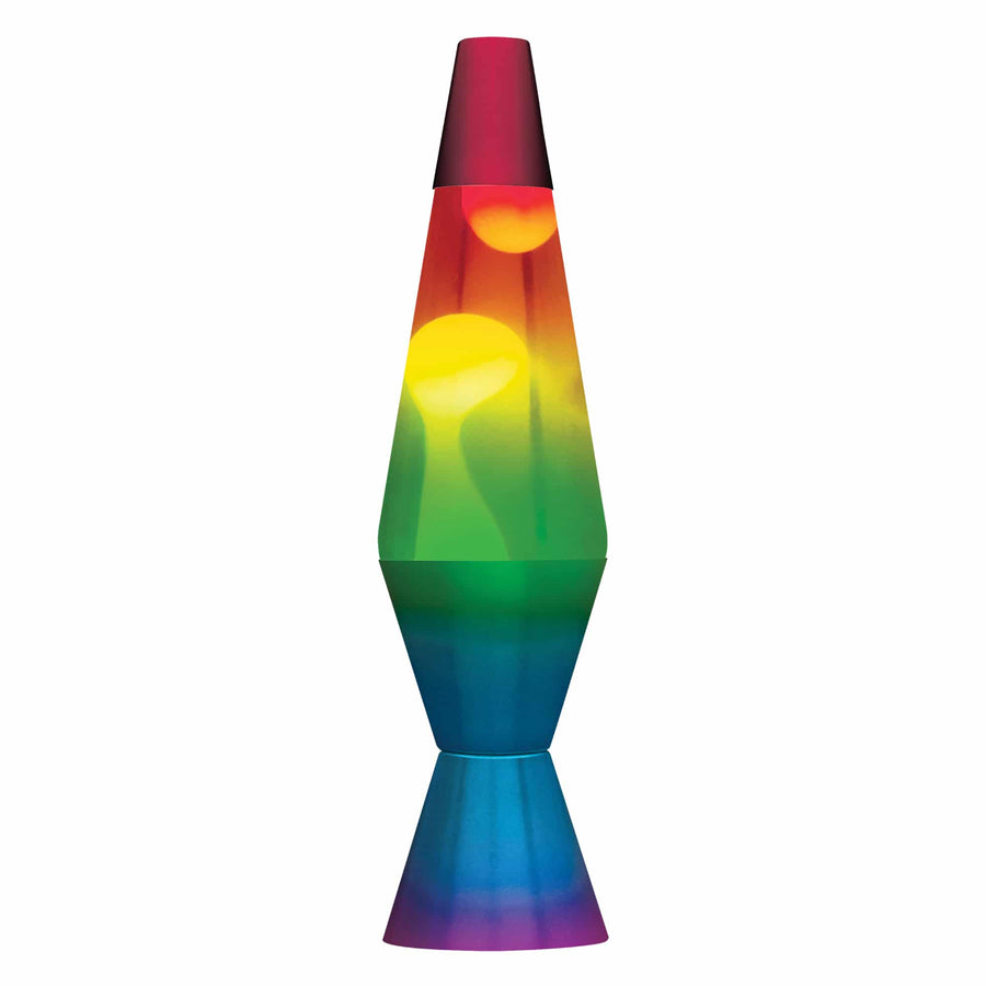 14.5” LAMP RAINBOW – WHITE/CLEAR/TRICOLOR X1